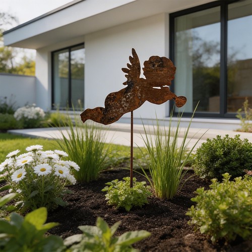 Gartenstecker edelrost - gartenstecker,