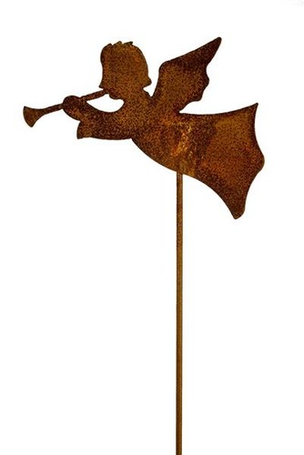 Rost gartenstecker motiv zur - gartenstecker,