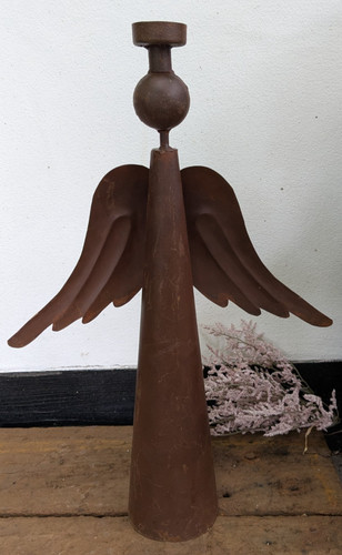 Rost engel teelicht - ❤️,