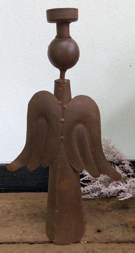Rost engel teelicht - ❤️,