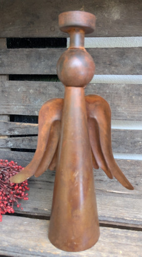 Rost engel teelicht - ❤️,
