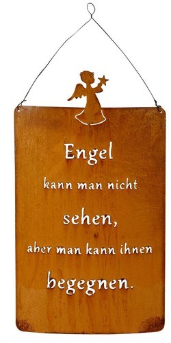 Edelrost schild tafel - edelrost,