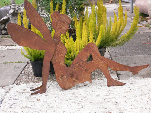 Elfe fee sitzend - fee, 3d