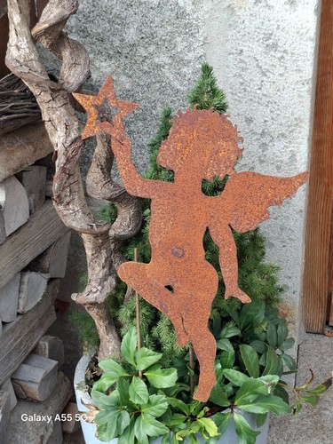 Edelrost engel mit - engel, cm